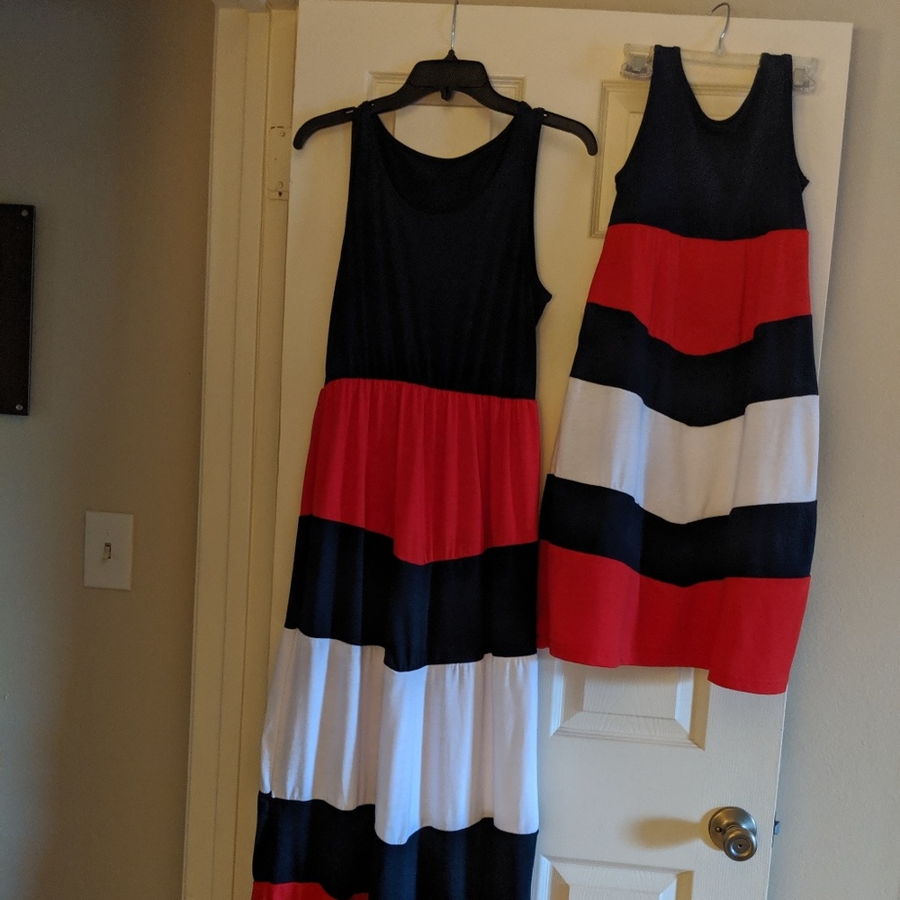 Mom and me matching dresses